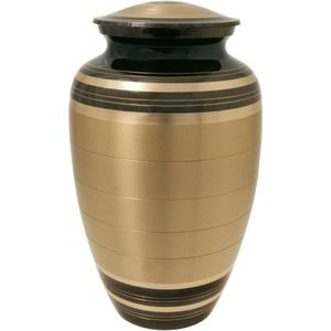 Black Antique Ancient Design Cremation Urn <b>for</b> Human <b>Ashes</b> and Funeral <b>Box</b> Keepsake Urns Casket - Product Image 2