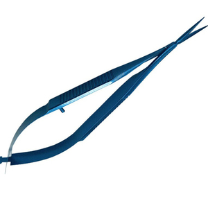 Stainless <b>Steel</b> <b>Spring</b> Scissor Top Quality Eyelash Trimming scissor - Product Image 3