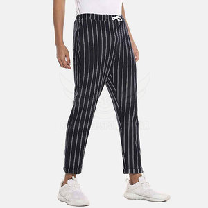 กางเกงจ็อกเกอร์สำหรับผู้ชายกางเกงผ้าแคนวาสลำลองออกแบบโลโก้ได้ตามต้องการ - Product Image 1