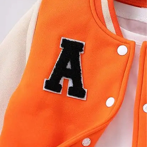 Alta calidad hombres/mujeres Letterman chaquetas al por mayor personalizado impreso bordado Letterman Varsity chaqueta de lana - Product Image 4