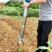 Fabricants vendant trois planteuses ouvertes en acier inoxydable planteuse de semis de légumes
