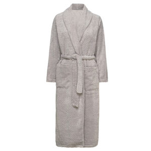 เสื้อคลุมอาบน้ำสำหรับโรงแรม/รีสอร์ททำจากผ้าฝ้าย100% สีขาวแบบคลาสสิกพร้อมผ้าคลุมคอปกแบบเก็บความร้อน - Product Image 3