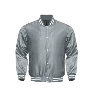 Vestes universitaires en toile unisexes personnalisées avec logo respirant en gros, couleurs marine personnalisées, haute qualité, coupe-vent - Product Image 2