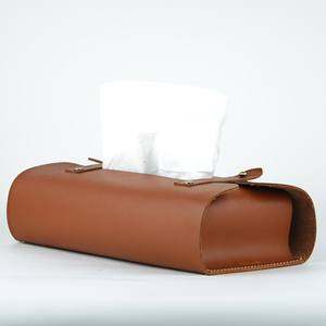 ที่ใส่กระดาษชำระหนังแท้ดีไซน์เนอร์ทำมือที่ทนทานพร้อมการออกแบบที่ปรับแต่งได้สำหรับ LTBC-0007ตกแต่งบ้านและสำนักงานที่หรูหรา - Product Image 6