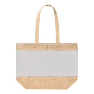 Sac de plage en jute promotionnel durable Paralia Merchanise - Product Image 2