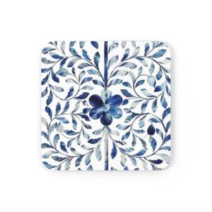 Sous-verre rond classique en bois de luxe avec incrustation MOP, écologique, fait main, logo personnalisé, vaisselle, décoration de table - Product Image 2