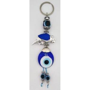 Ornement Mauvais Yeux Verre 5X16 cm Mode Pendentifs & Charms - Product Image 1