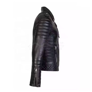 <b>Men</b> Genuine <b>Leather</b> <b>Jacket</b> Classic Fashion Outerwear Durable Casual Clothing Premium Quality <b>Men</b> <b>Leather</b> <b>Jackets</b> - Product Image 5