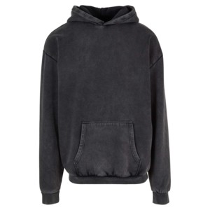 Branded 500 GSM Acid Stone Washed Organic 100% Cotton Drop Shoulder Hoodie for Men Breathable Boxy <b>Top</b> for Winter for Boys - Product Image 1