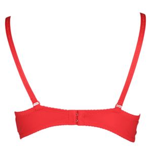 Women's Foam <b>Bra</b> - Red - Product Image 2