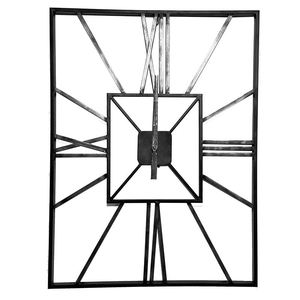 Reloj de Pared Analógico Vintage de Metal en Color Blanco de 50 cm para Dormitorio, Oficina, Salón, Comedor, Elegante, Grande y Moderno - Product Image 6