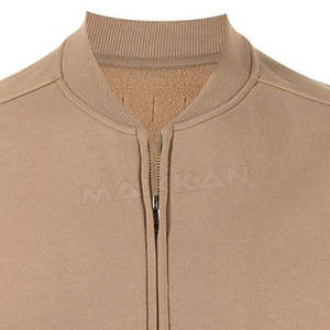 Veste de baseball personnalisée de qualité supérieure pour hommes avec col montant, en laine, séchage rapide et respirante, prête pour l'hiver ! - Product Image 4