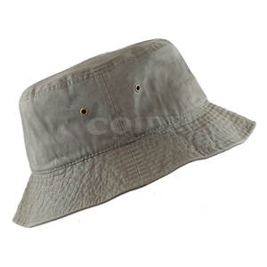 หมวกทรงบัคเก็ตแฟชั่นใหม่หมวกทรงถังทำจากวัสดุที่ทนทานทำจากผ้าฝ้ายออกแบบได้ตามต้องการ - Product Image 2