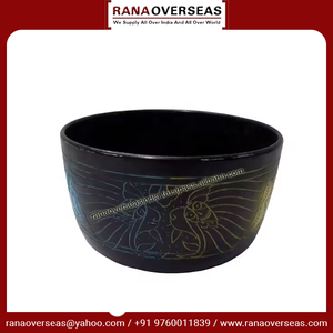 ชามร้องเพลงชาวพุทธแกะสลักสไตล์ฮวงจุ้ยจักระโลหะบรรเทาความเครียดการนั่งสมาธิโยคะราคาดีการออกแบบแกะสลัก - Product Image 2