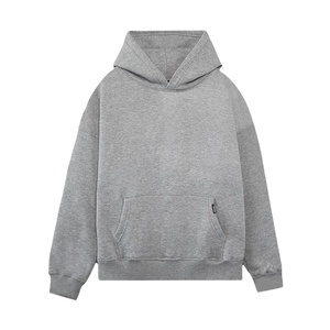 Vente en Gros Innovears Hommes Solide Pull à Capuche 100% Coton Polaire Logo Personnalisé 3D Broderie Marque Privée - Product Image 6