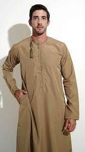 Fashionista International's 100% algodón hombres Thobe islámico Jubbah tradicional musulmán ropa y accesorio - Product Image 6