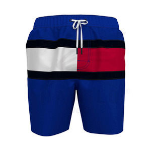Best Selling Cotton Made Elastic Waist Solid Pattern Light Weight Breathable Loose Fit Men Shorts High Street Style - Product Image 3