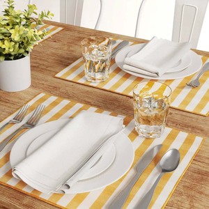 Manteles lavables reutilizables de algodón puro 100% perfectos para mesa de comedor de cocina sostenible de alta calidad elegante cómodo - Product Image 2