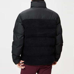 Custom Logo Coated <b>Camouflage</b> Formal Front New Fashion Unisex Warm Luxury Spring Fleece Puffer Jacket - Product Image 2
