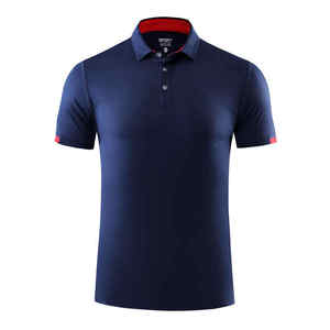 Vêtements à bas prix avec logo personnalisé polos respirants à manches courtes pour hommes de grande taille polos en coton de qualité pour hommes - Product Image 5
