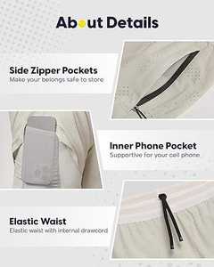 Shorts Deportivos Estampados para Mujer, de Secado Rápido, Transpirables, con Tela Ecológica y Cordón Ajustable, Ideales para Tenis y Entrenamiento - Product Image 4