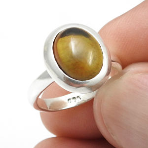 Stylish Bohemian <b>Rings</b> 925 Sterling Silver Birthstone <b>Rings</b> Original Black Opal Gemstone Hand <b>Crafted</b> Bezel Set Fine <b>Rings</b> OEM - Product Image 1