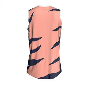 Camiseta de Baloncesto Sublimada con Diseño Personalizado al por Mayor, Material Transpirable y Suave, Servicio OEM Sostenible, Kit de Camiseta de Baloncesto para Hombre - Product Image 3