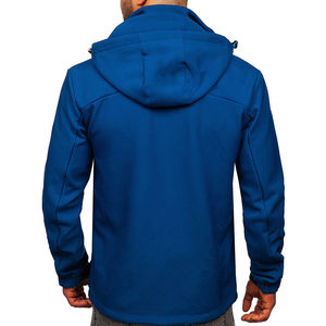 Vêtements pour hommes Veste Softshell tendance avec fermeture éclair Vêtements de protection solaire Veste Soft Shell respirante à séchage rapide pour hommes - Product Image 2