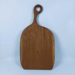 Planche à découper en bois d'Unna, teck naturel, pour la cuisine, d'origine indonésienne. - Product Image 5