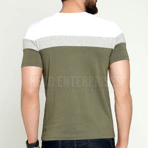 Camiseta personalizada de alta calidad para hombre, Camiseta de algodón con diseño OEM para hombre, camiseta hecha en Pakistán para hombre - Product Image 2