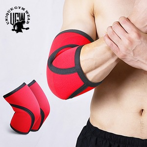 Fabricante Sport Gym Codo Manga Elástico Poliéster Almohadilla protectora para levantamiento de pesas Neopreno Sport Wear - Product Image 4