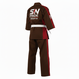 Uniforme de Karate Unisex de Primera Calidad, 100% Algodón, Material Duradero, Mangas Largas, Personalizable, Ligero, con el Mejor Diseño - Product Image 2
