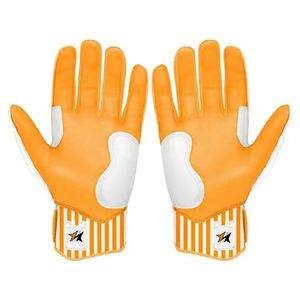 Gants de frappeur de baseball en cuir véritable unisexe, respirants, de haute qualité, personnalisables, durables, avec support pour le poignet - Product Image 6