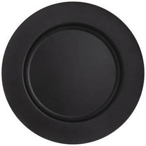 Assiette de Présentation Personnalisable en Acier Inoxydable/Aluminium avec Bordure Gaufrée, Écologique, Durable, Légère, pour Table de Mariage, Lot de 100 Pièces - Product Image 4