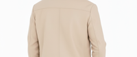 Manteau en acrylique mi-long à col montant, à bouton simple, réversible, anti-froissement, écologique, pour homme, nouvelle collection automne-hiver