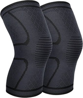 Nouveau stabilisateur de fitness sportif à la mode manchon de genou respirant soutien de jambe de Compression attrayant pour un usage domestique