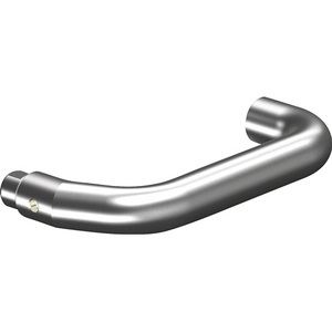 Poignée de porte OGRO 8100V AL en aluminium F1 de 8 mm à profil angulaire, pièce pour tringles à rideaux, rails et accessoires - Product Image 1