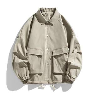 เสื้อแจ็กเก็ตกันน้ำสำหรับทุกเพศเสื้อโค้ทแฟชั่นทันสมัยน้ำหนักเบาออกแบบโลโก้ได้ตามต้องการ - Product Image 3