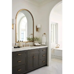 Meuble-lavabo sur pied à prix raisonnable OEM combinaison de meuble-lavabo de salle de bain en contreplaqué/MDF/PVC durable multicolore de conception moderne du Vietnam - Product Image 1