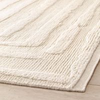 Handgefertigter Woll-Teppich mit Tufting-Technik, Rutschfester Wand-zu-Wand-Teppich, Modernes Design, Antimikrobiell, Fleckresistent, Haustierfreundlich, Waschbar, für Zuhause