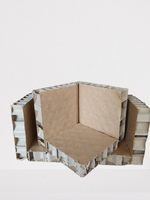 Prix d'usine : Feuilles de carton 4x8, papier couché, carton ondulé et carton alvéolé, type étiquette, en promotion