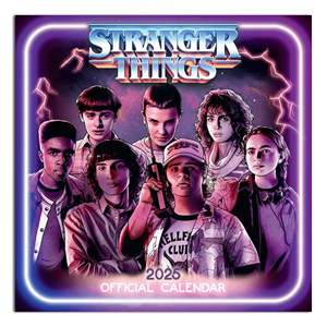 Calendario de pared 2025 de Stranger Things con mini póster, reloj de papel impreso para exhibición en mesa - Product Image 2