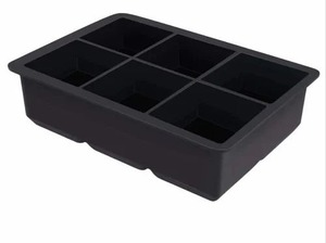 Moldes de Silicona Premium para Cubitos de Hielo, 6 Cavidades, Tamaño Grande, Libres de BPA, Grado Alimenticio, Fácil Desmoldeo, Apilables, con Tapa Extraíble - Product Image 4