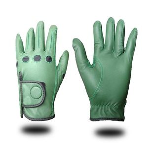 ถุงมือกอล์ฟป้องกันลื่นหนังแกะผิวสีขาววัสดุมือกำเนิดจากกัวขนาดสถานที่ซ้ายรุ่น PGM - Product Image 6