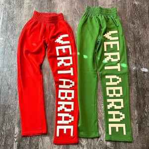 Personnalisé décontracté français éponge coton Baggy jambe large pantalons de survêtement Jogging pantalon Vintage pierre lavé à l'acide pantalons de survêtement pour hommes - Product Image 5