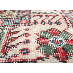 Alfombra de Lana Anudada a Mano de Gran Tamaño, Estilo Vintage, Pae-2699, con Patrón Floral Rojo y Naranja, para Sala de Estar, Pasillo, Habitación Juvenil - Product Image 3