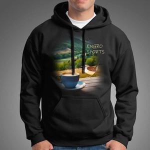 Sudaderas con capucha y sudaderas impresas personalizadas para hombres Calidad superior Impresión DTG Diseño de sublimación personalizado directo de fábrica - Product Image 2