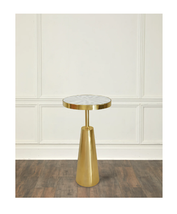 Diseño moderno Aluminio Metal Mármol Mesa de centro Nuevas decoraciones decorativas para el hogar Fabricante mayorista Exportador - Product Image 2