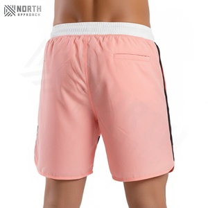 Pantalones Cortos Deportivos Personalizados de Alta Calidad para Hombre, Súper Suaves, Transpirables, de Secado Rápido, de Algodón Ecológico, Diseño Informal, Holgados - Product Image 2