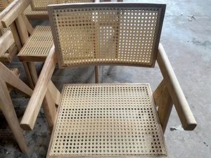 Cheap Price Natural Rattan Chair for Deluxe Home Decoration Outdoor Rattan Wicker and Wooden Furniture - Product Image 4